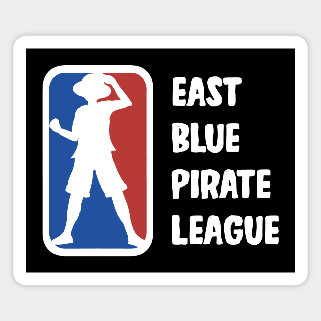 East Blue Pirate League Magnet by WatershipBound